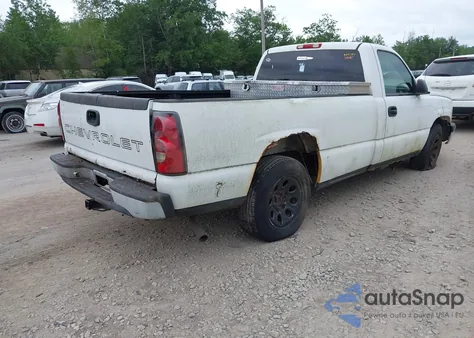 2007 Chevrolet Silverado 1500 Classic Work Truck из США, поврежденный, VIN 1GCEC14X07Z116508